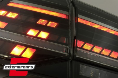 Full LED stražnja svjetla SEQ žmigavci Facelift G7.5 look (smoke) / VW Golf 7 & 7.5 VII (2012-2019), LDVWV1