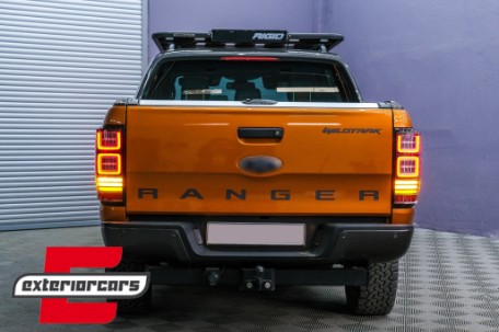 Full LED stražnja svjetla SEQ žmigavci / Ford Ranger (2012-2018), TLFRNGT6