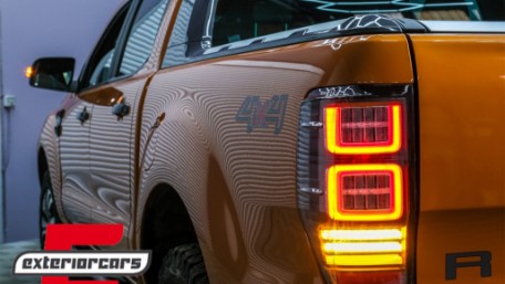 Full LED stražnja svjetla SEQ žmigavci / Ford Ranger (2012-2018), TLFRNGT6