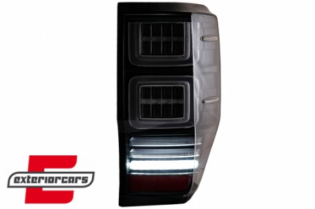 Full LED stražnja svjetla SEQ žmigavci / Ford Ranger (2012-2018), TLFRNGT6