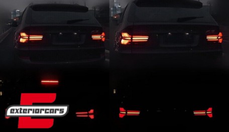 Full LED stražnja svjetla SEQ žmigavci G05 LCI dizajn / BMW X5 E70 LCI (2010-2013), LDBMP2