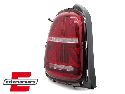 Full LED stražnja svjetla SEQ žmigavci JCW dizajn (crvena/kristal) / MINI ONE F55 F56 F57 3V 5V Cabrio (2014-2018), LDMC12