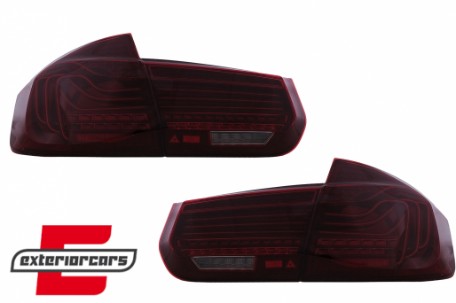 Full LED stražnja svjetla SEQ žmigavci LASER look (crvena) / BMW serije 3 F30 F35 F80 (2011-2019), LDBMM5