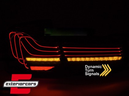 Full LED stražnja svjetla SEQ žmigavci LASER look (smoke) / BMW serije 3 F30 F35 F80 (2011-2019), LDBMM6