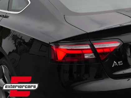 Full LED stražnja svjetla SEQ žmigavci LedBar dizajn (crvena/kristal) / Audi A5 8T Facelift (2012-2016), LDAUJ9