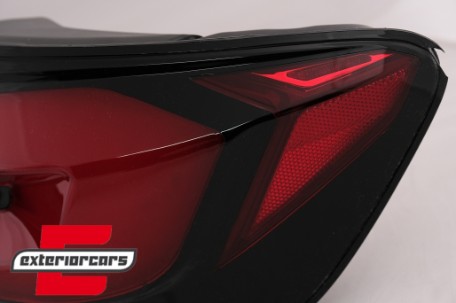 Full LED stražnja svjetla SEQ žmigavci nadogradnja u G30 dizajn / BMW serije 5 F10 (2011-2017) limuzina, TLBMF10NLCL