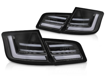 Full LED stražnja svjetla SEQ žmigavci (piano crna) / BMW serije 5 F10 (2010-2013) limuzina, LDBMP0