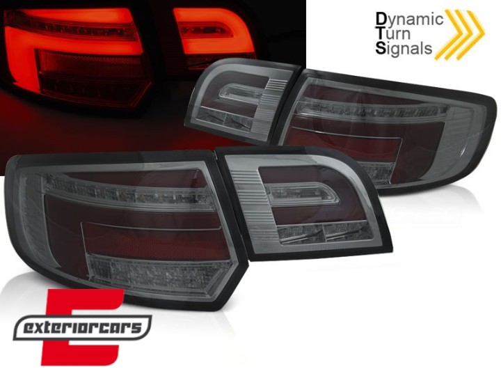 Full LED stražnja svjetla SEQ žmigavci (smoke) / AUDI A3 Sportback (2003-2008), LDAUI1