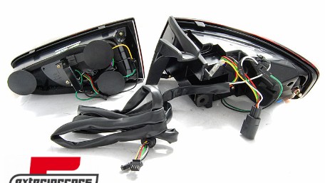 Full LED stražnja svjetla SEQ žmigavci (smoke) / Audi A4 B8 limuzina (2012-2015), LDAUH1