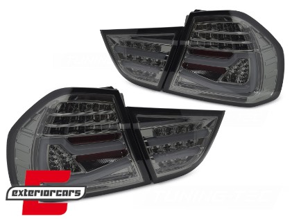 Full LED stražnja svjetla SEQ žmigavci (smoke) / BMW serije 3 E90 LCI (2008-2011) limuzina, LDBMK4