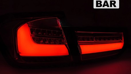Full LED stražnja svjetla SEQ žmigavci (smoke) / BMW serije 3 F30 F35 (2011-2014), LDBMJ7