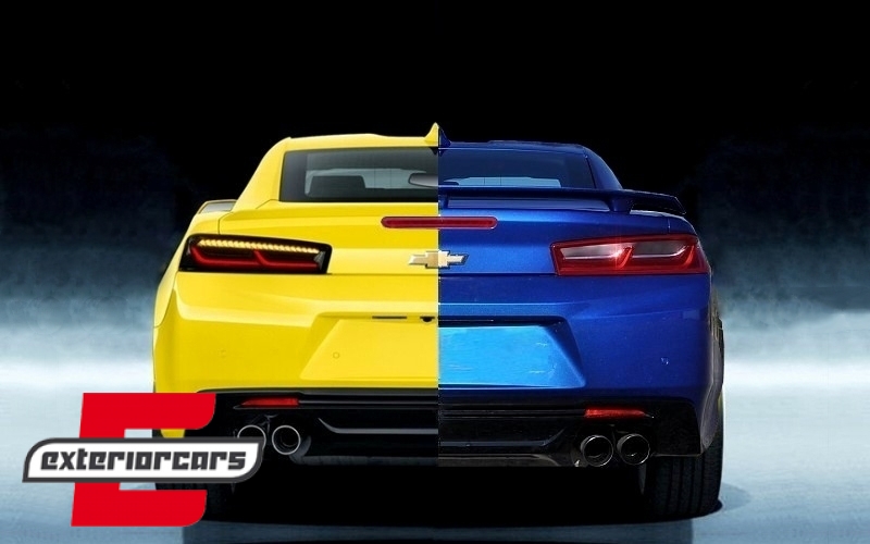 Full LED stražnja svjetla SEQ žmigavci (smoke) / Chevrolet Camaro (05.2015-2018), LDCT06