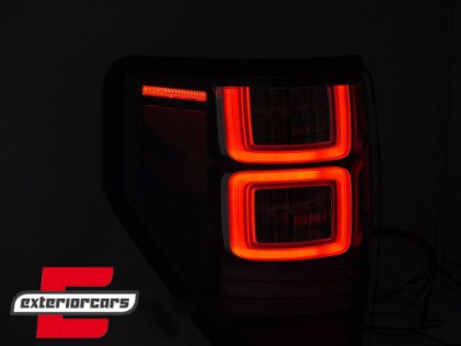 Full LED stražnja svjetla SEQ žmigavci (smoke) / FORD F150 Mk12 (2008-2014), LDFO94