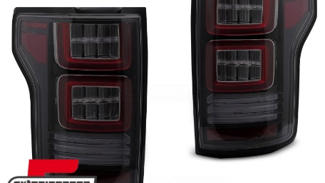Full LED stražnja svjetla SEQ žmigavci (smoke) / FORD F150 Mk13 (2014-2020), LDFO96
