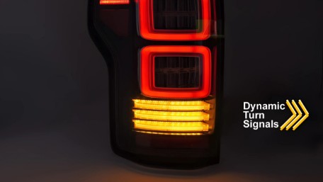 Full LED stražnja svjetla SEQ žmigavci (smoke) / FORD F150 Mk13 (2014-2020), LDFO96