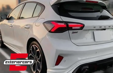 Full LED stražnja svjetla SEQ žmigavci (smoke) / Ford Focus 4 Hatchback (2018-2021), LDFO73