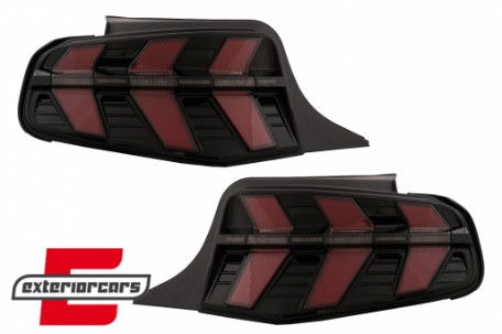 Full LED stražnja svjetla SEQ žmigavci (smoke) / Ford Mustang V (2010-2012), LDFO92