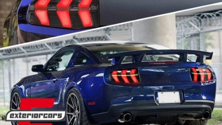 Full LED stražnja svjetla SEQ žmigavci (smoke) / Ford Mustang V (2010-2012), LDFO92