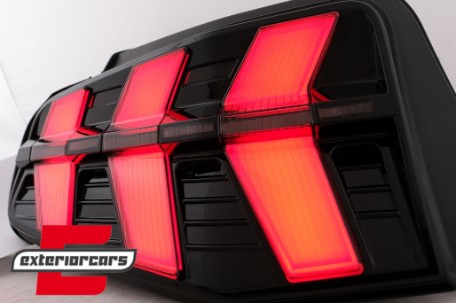Full LED stražnja svjetla SEQ žmigavci (smoke) / Ford Mustang V (2010-2012), LDFO92