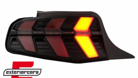 Full LED stražnja svjetla SEQ žmigavci (smoke) / Ford Mustang V (2010-2012), LDFO92