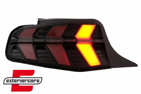 Full LED stražnja svjetla SEQ žmigavci (smoke) / Ford Mustang V (2010-2012), LDFO92