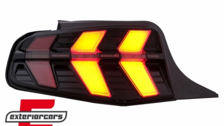 Full LED stražnja svjetla SEQ žmigavci (smoke) / Ford Mustang V (2010-2012), LDFO92
