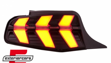 Full LED stražnja svjetla SEQ žmigavci (smoke) / Ford Mustang V (2010-2012), LDFO92