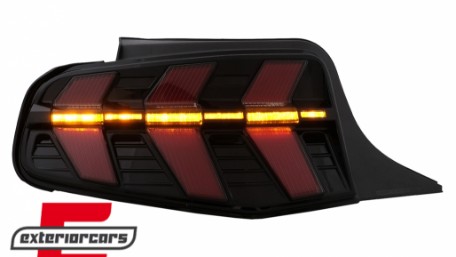 Full LED stražnja svjetla SEQ žmigavci (smoke) / Ford Mustang V (2010-2012), LDFO92