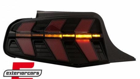 Full LED stražnja svjetla SEQ žmigavci (smoke) / Ford Mustang V (2010-2012), LDFO92