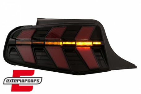 Full LED stražnja svjetla SEQ žmigavci (smoke) / Ford Mustang V (2010-2012), LDFO92