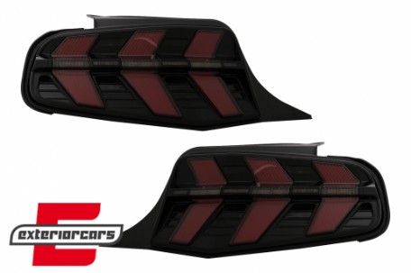 Full LED stražnja svjetla SEQ žmigavci (smoke) / Ford Mustang V (2010-2012), TLFMU7LED