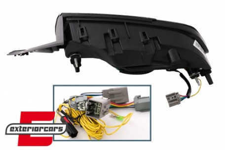 Full LED stražnja svjetla SEQ žmigavci (smoke) / Ford Mustang VI S550 (2015-2022), LDFO90