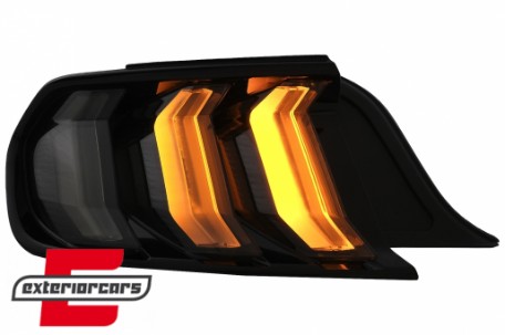 Full LED stražnja svjetla SEQ žmigavci (smoke) / Ford Mustang VI S550 (2015-2022), LDFO90