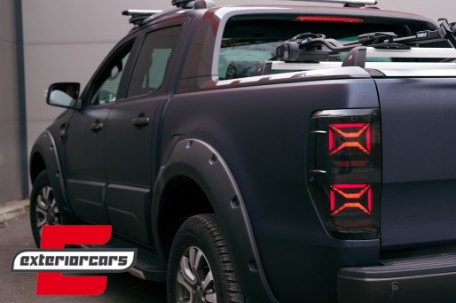Full LED stražnja svjetla SEQ žmigavci (smoke) / Ford Ranger (2012-2018), LDFO98