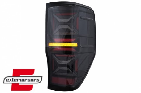 Full LED stražnja svjetla SEQ žmigavci (smoke) / Ford Ranger (2012-2018), LDFO98