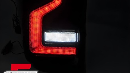 Full LED stražnja svjetla SEQ žmigavci (smoke) / Ford Ranger (2012-2018), LDFO99