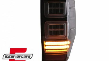 Full LED stražnja svjetla SEQ žmigavci (smoke) / Ford Ranger (2012-2022), LDFO91