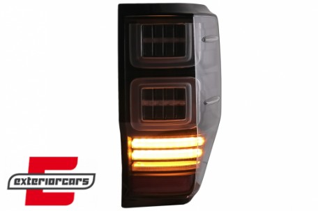 Full LED stražnja svjetla SEQ žmigavci (smoke) / Ford Ranger (2012-2022), LDFO91
