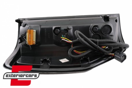 Full LED stražnja svjetla SEQ žmigavci (smoke) / Ford Ranger (2012-2022), LDFO91