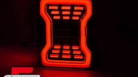 Full LED stražnja svjetla SEQ žmigavci (smoke) / JEEP Wrangler JK (2007-2017), LDCH42