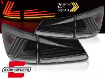 Full LED stražnja svjetla SEQ žmigavci (smoke) / Lexus IS XE20 (2006-2012), LDLE17