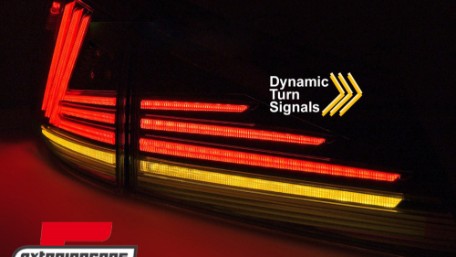 Full LED stražnja svjetla SEQ žmigavci (smoke) / Lexus IS XE20 (2006-2012), LDLE17