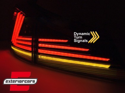 Full LED stražnja svjetla SEQ žmigavci (smoke) / Lexus IS XE20 (2006-2012), LDLE17