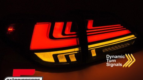 Full LED stražnja svjetla SEQ žmigavci (smoke) / Lexus RX III AL10 (2009-2012), LDLE18