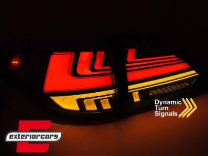 Full LED stražnja svjetla SEQ žmigavci (smoke) / Lexus RX III AL10 (2009-2012), LDLE18