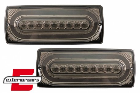 Full LED stražnja svjetla SEQ žmigavci (smoke) / Mercedes G-klasa W463 (1990-2012), LDMEB7
