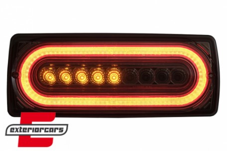 Full LED stražnja svjetla SEQ žmigavci (smoke) / Mercedes G-klasa W463 (1990-2012), LDMEB7