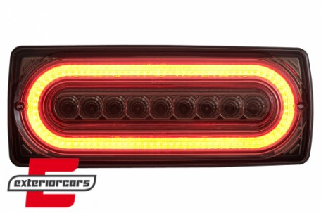 Full LED stražnja svjetla SEQ žmigavci (smoke) / Mercedes G-klasa W463 (1990-2012), LDMEB7