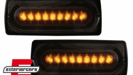 Full LED stražnja svjetla SEQ žmigavci (smoke) / Mercedes G-klasa W463 (1990-2012), LDMEB7