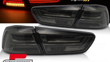 Full LED stražnja svjetla SEQ žmigavci (smoke) / Mitsubishi Lancer 8 limuzina (2007-2017), LDMI12